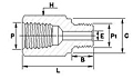 Pipe Adapter GADMF Diagram